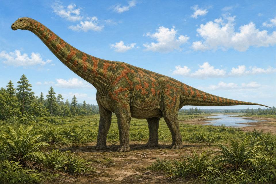 Original drawing of Paralititan