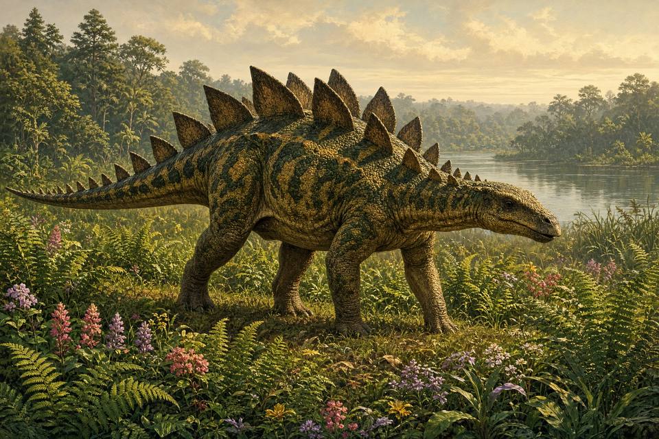 Original drawing of Paranthodon