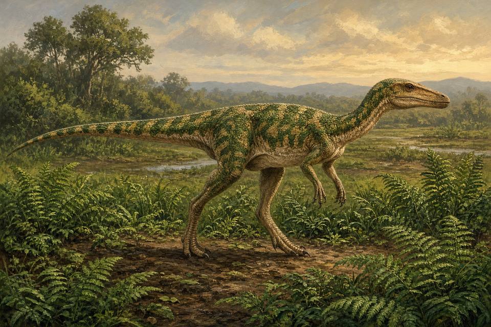Original drawing of Parvicursor