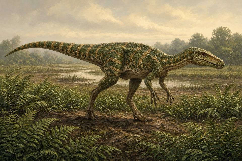 Original drawing of Pectinodon
