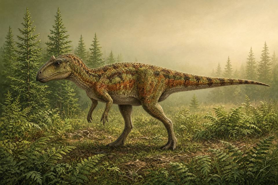 Original drawing of Pegomastax