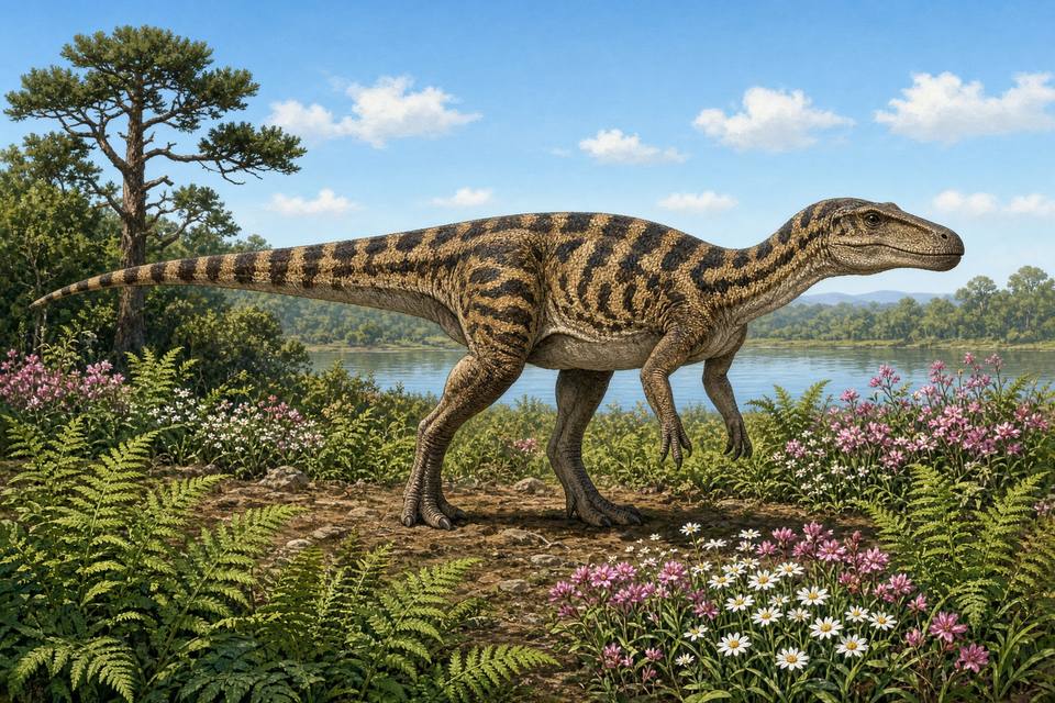 Original drawing of Penelopognathus
