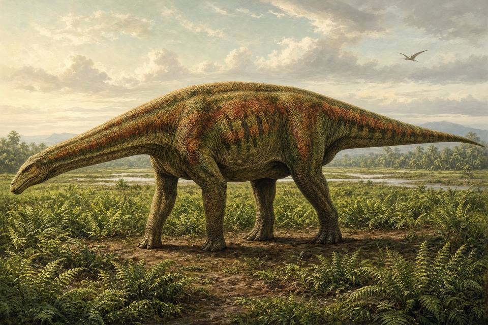 Original drawing of Petrobrasaurus