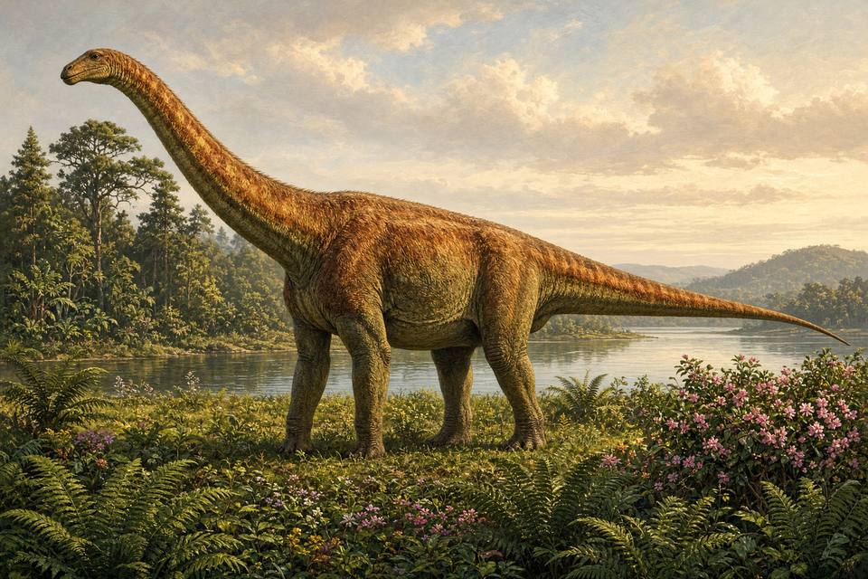 Original drawing of Phuwiangosaurus