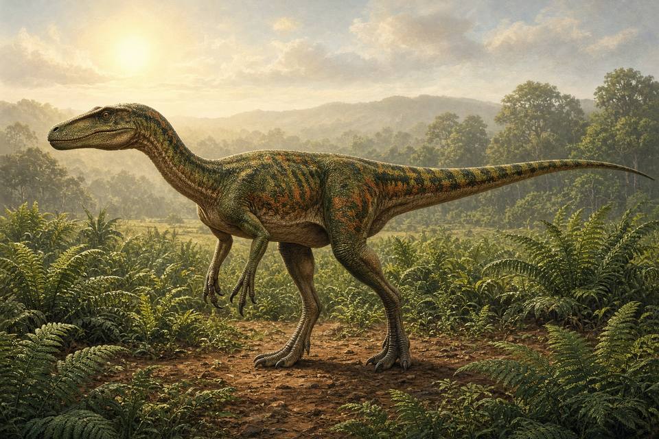 Original drawing of Piatnitzkysaurus