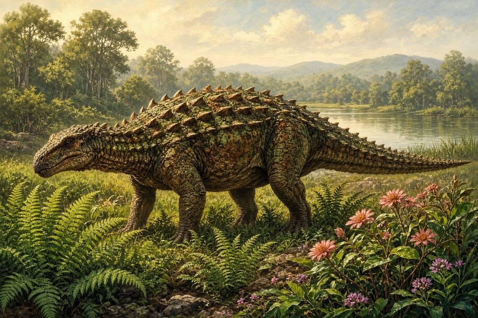 Original drawing of Polacanthoides