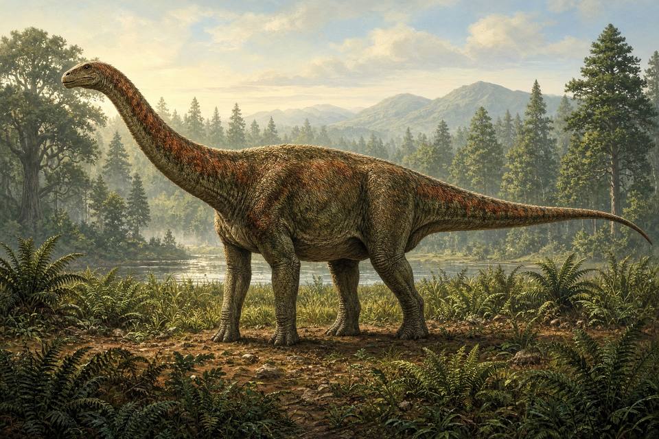 Original drawing of Protognathosaurus
