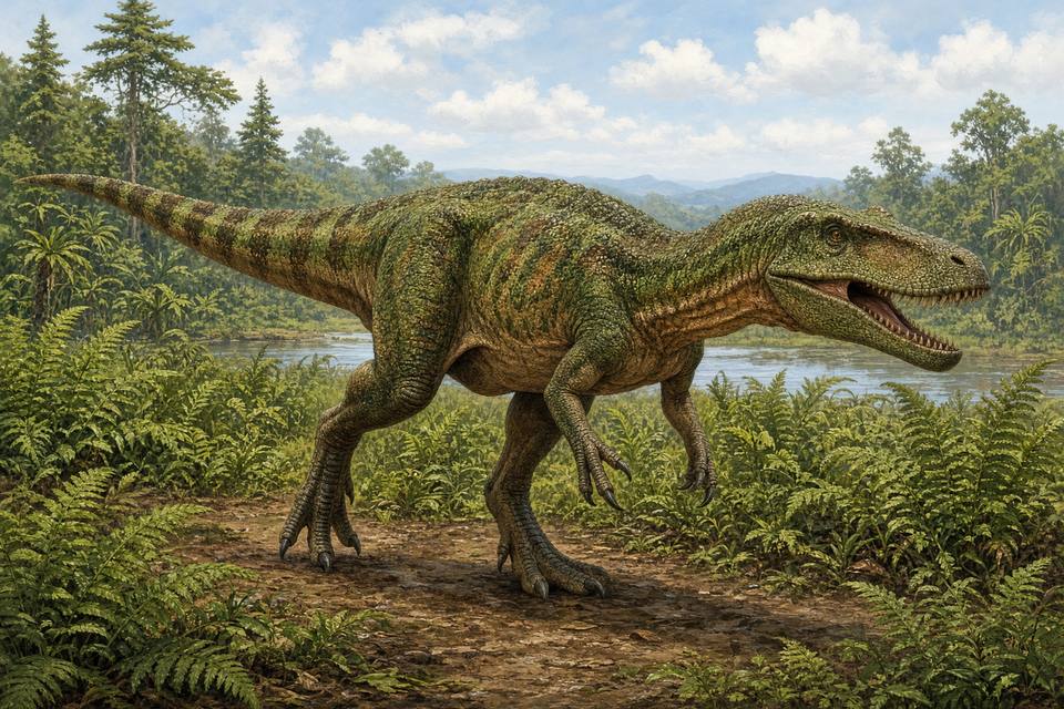 Original drawing of Pycnonemosaurus
