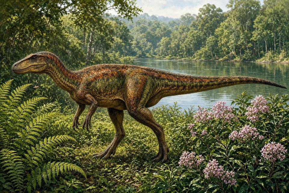 Original drawing of Qantassaurus
