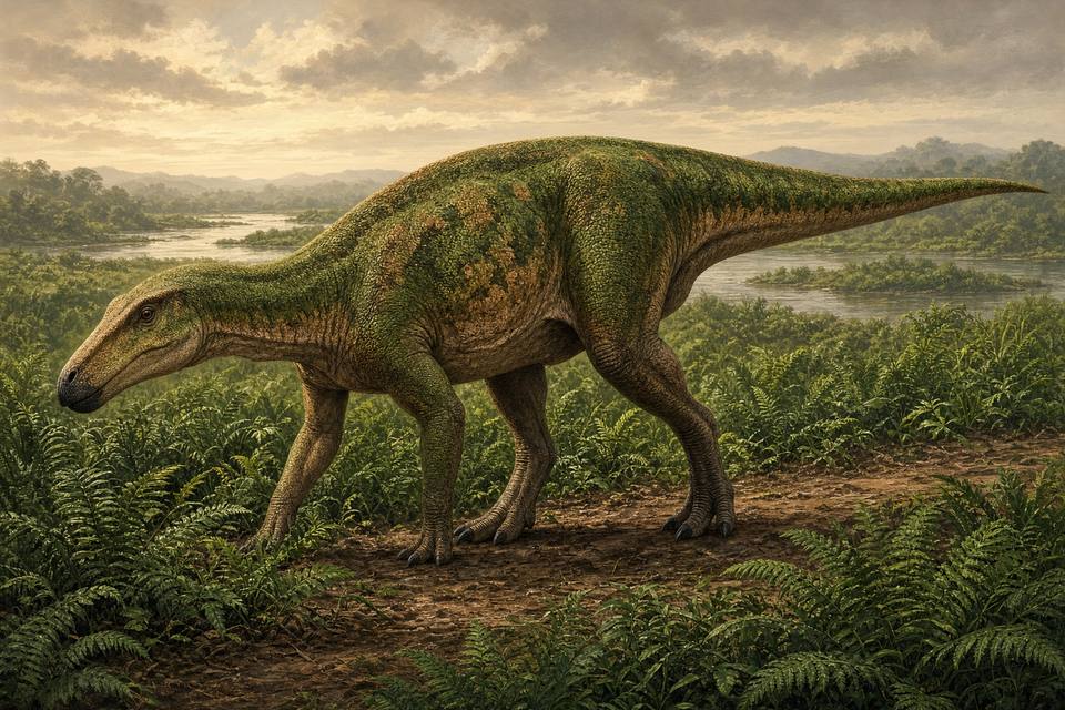 Original drawing of Qianjiangsaurus