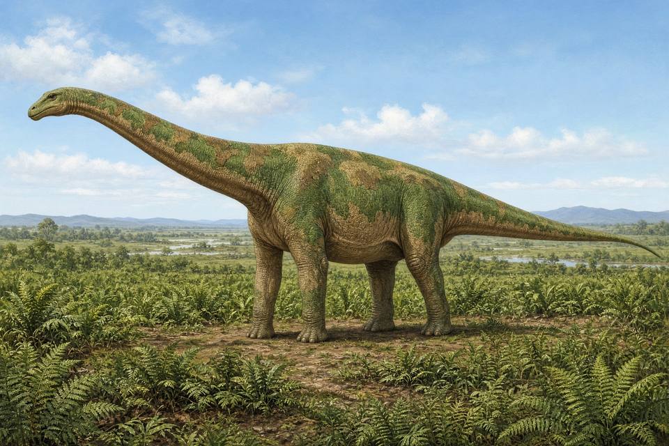Original drawing of Quaesitosaurus