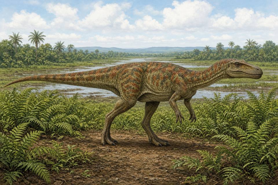 Original drawing of Quilmesaurus