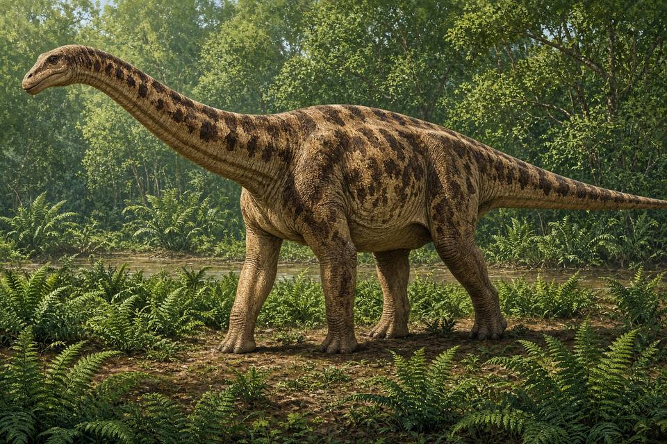 Original drawing of Rapetosaurus