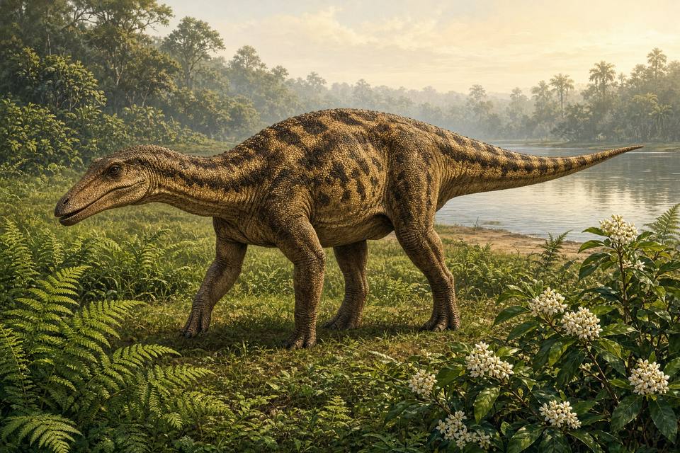Original drawing of Regnosaurus