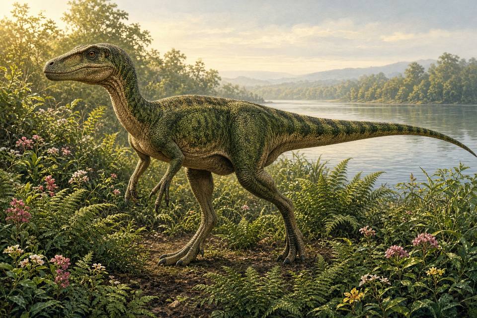 Original drawing of Riparovenator