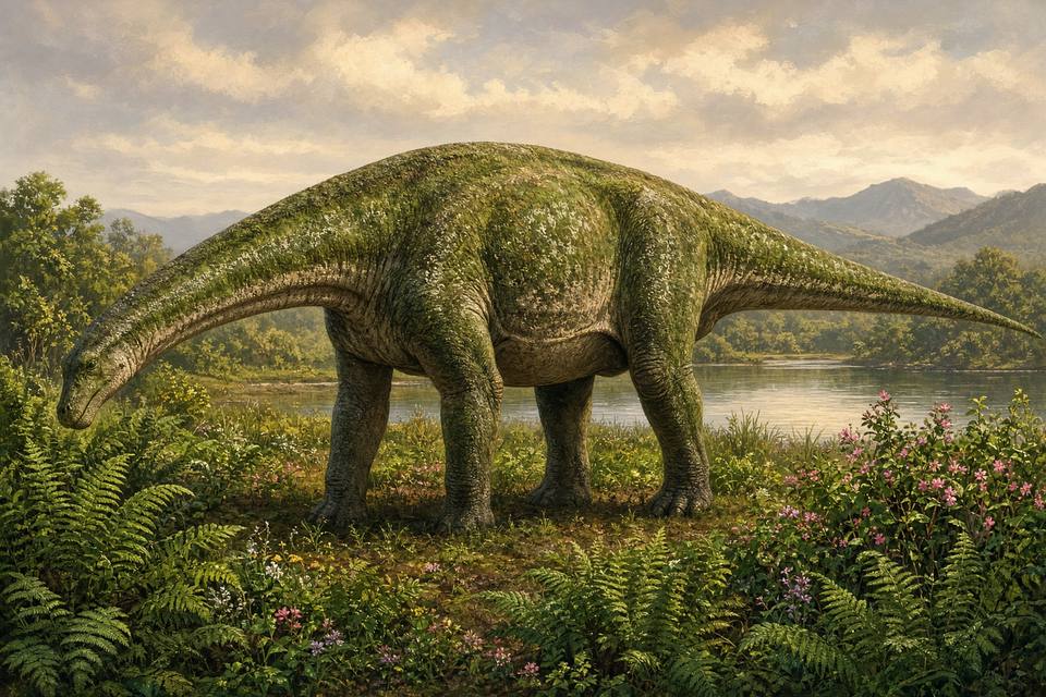 Original drawing of Ruyangosaurus