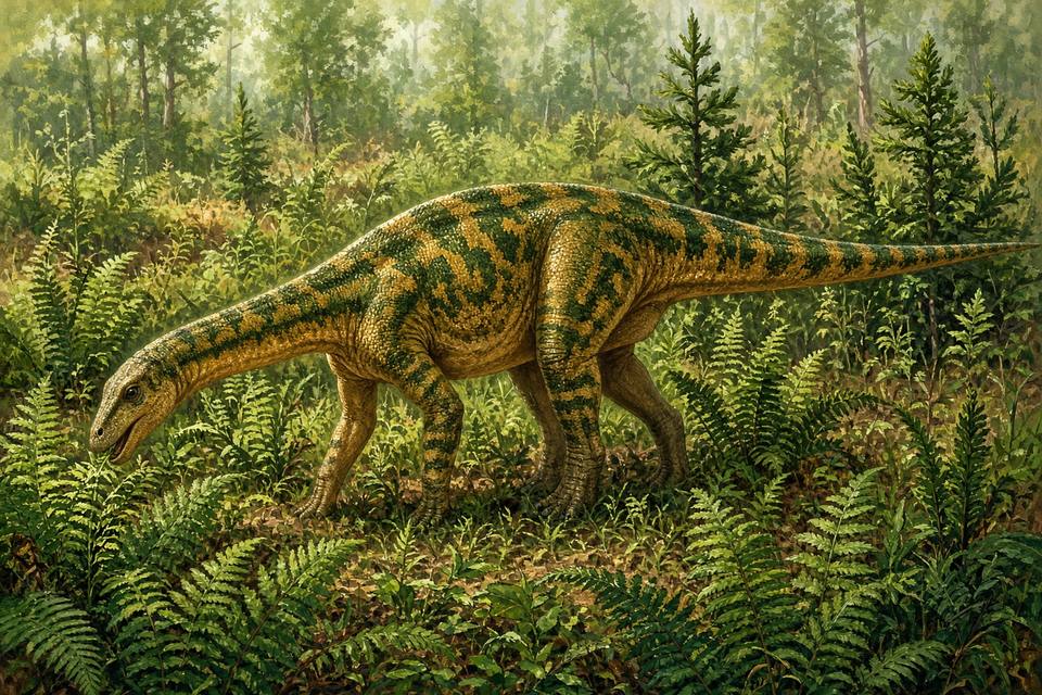 Original drawing of Sarahsaurus