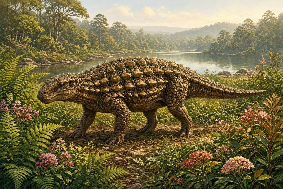 Original drawing of Sauroplites