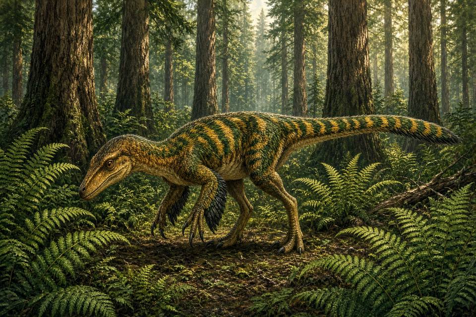 Original drawing of Scansoriopteryx