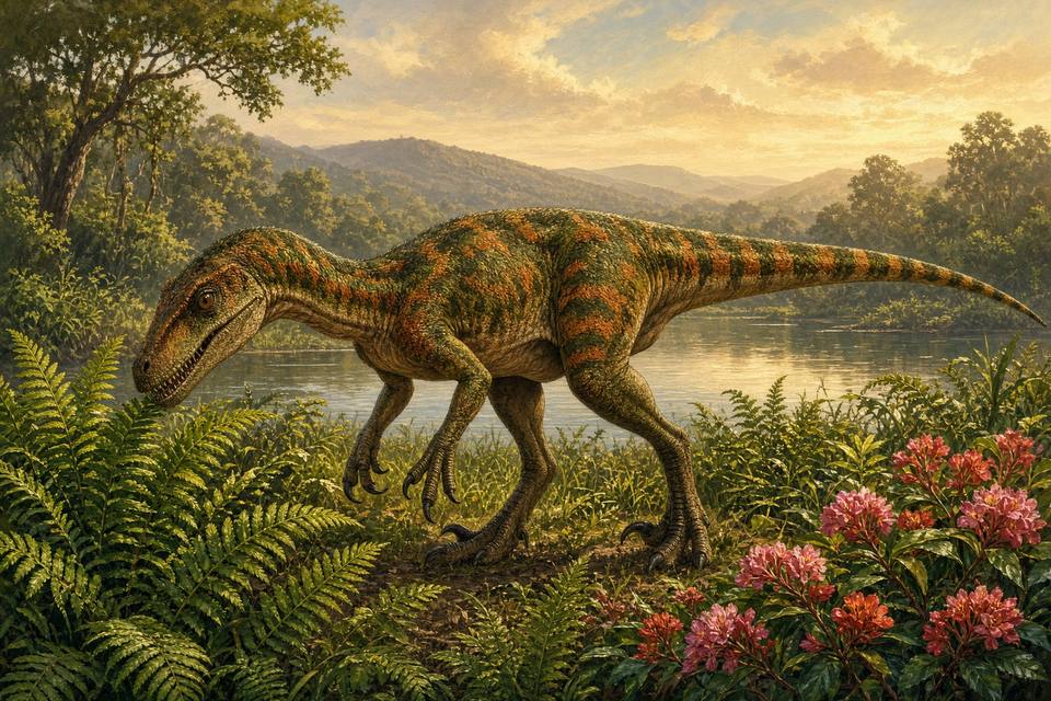 Original drawing of Scipionyx