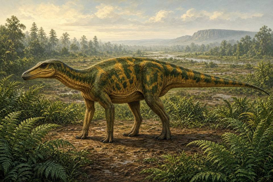 Original drawing of Secernosaurus