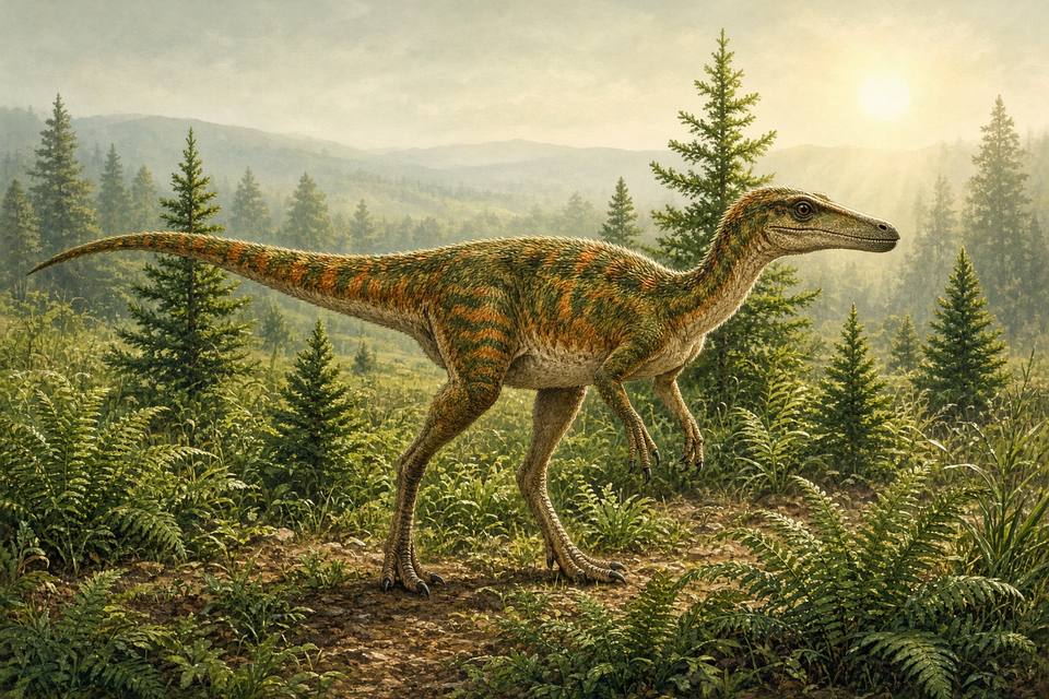 Original drawing of Segisaurus