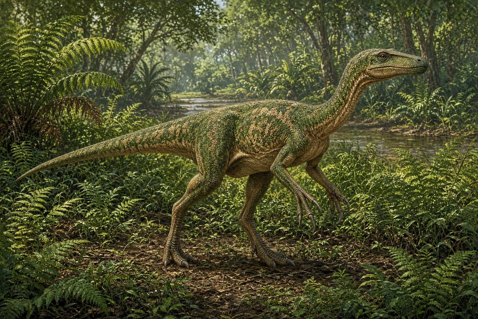 Original drawing of Segnosaurus