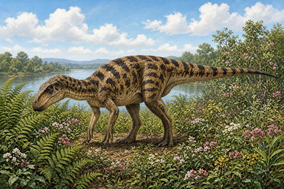 Original drawing of Serendipaceratops