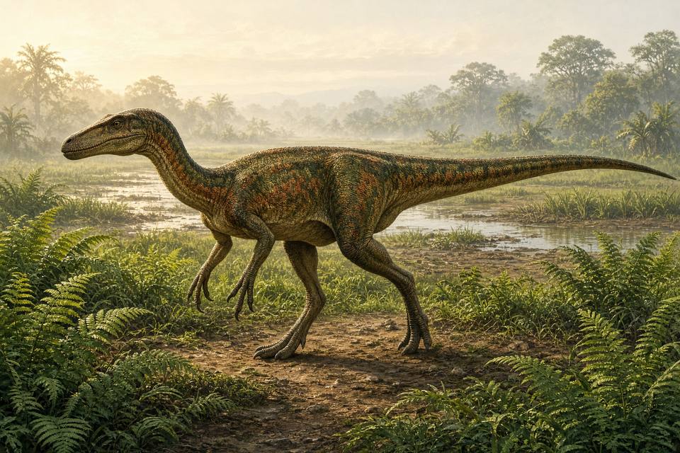 Original drawing of Shanyangosaurus