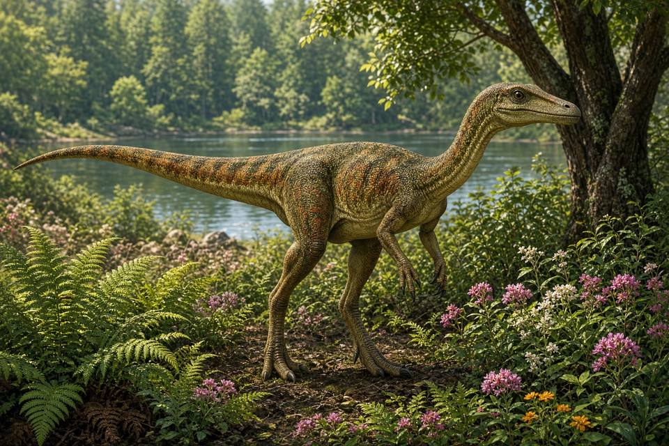 Original drawing of Shenzhousaurus