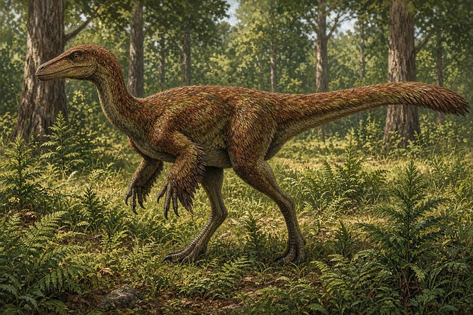 Original drawing of Shuangbaisaurus