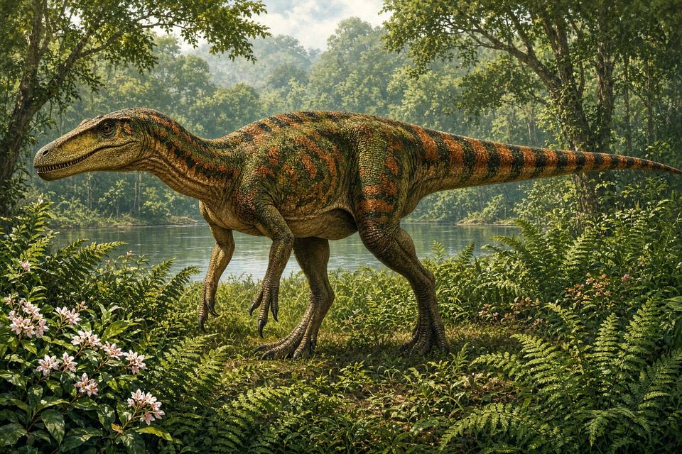 Original drawing of Siamraptor
