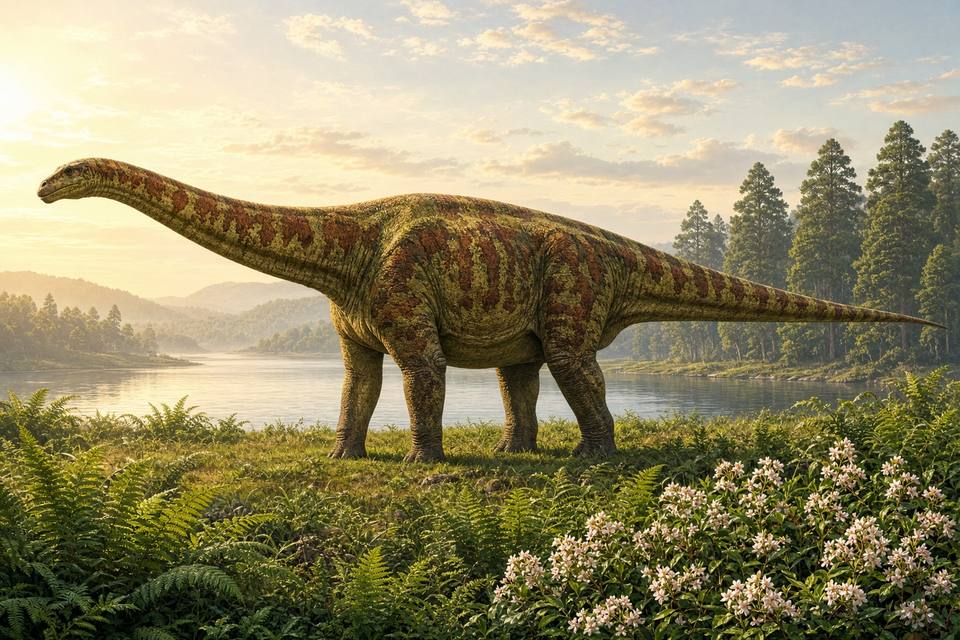 Original drawing of Sibirotitan