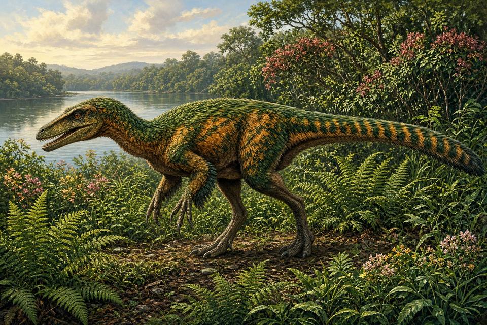 Original drawing of Sinornithosaurus