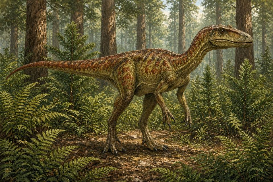 Original drawing of Sinosaurus
