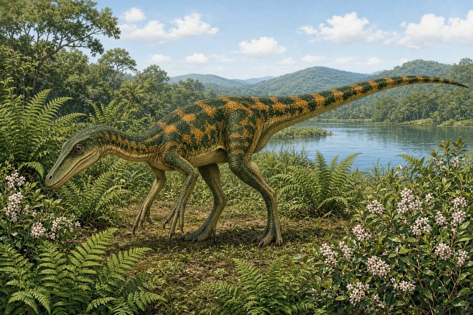 Original drawing of Sinovenator
