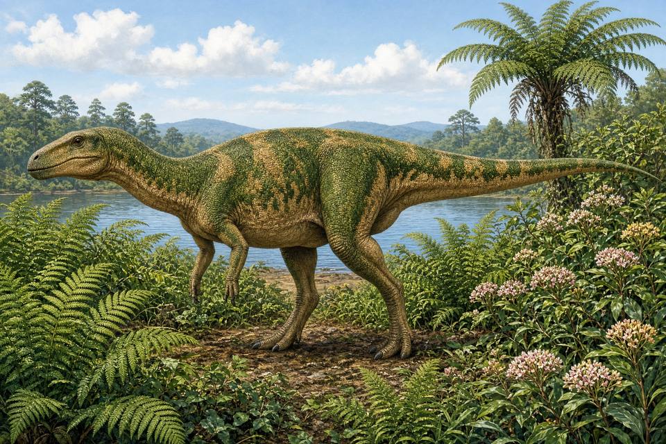 Original drawing of Sphenospondylus