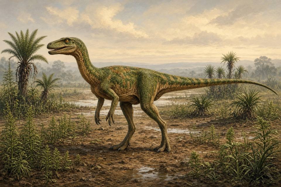 Original drawing of Staurikosaurus