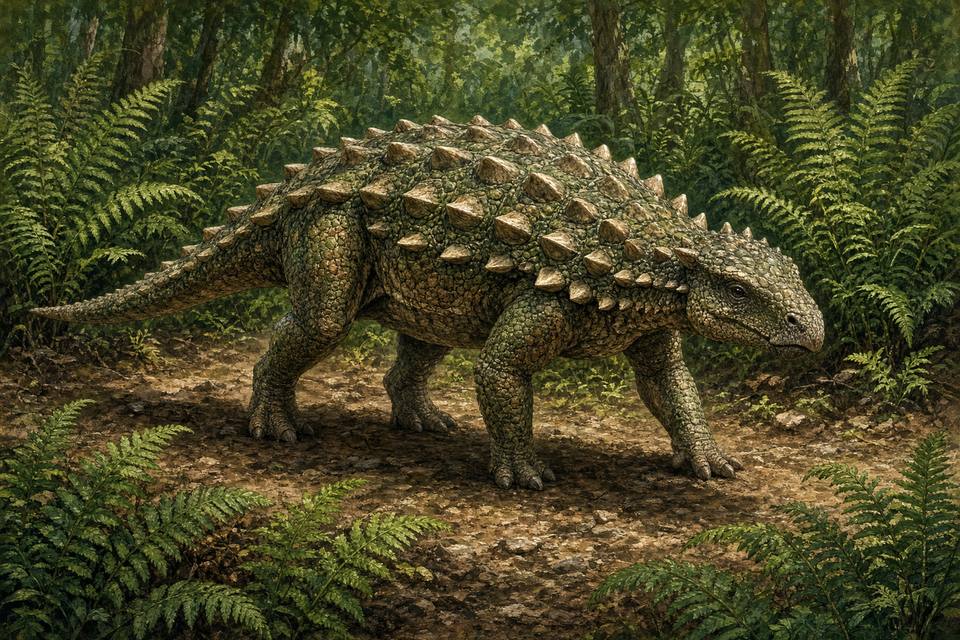 Original drawing of Stegopelta