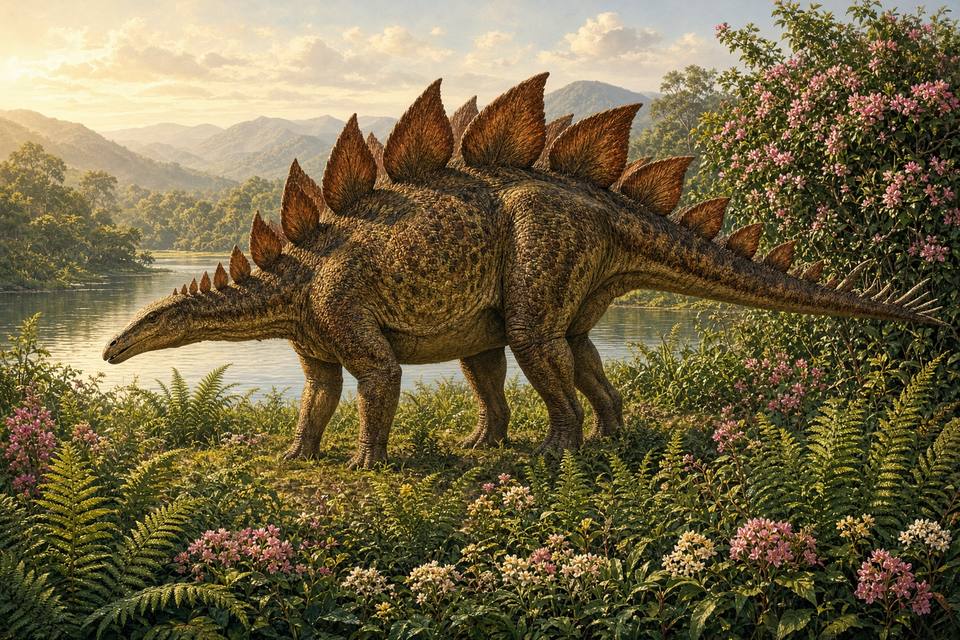 Original drawing of Stegosaurides