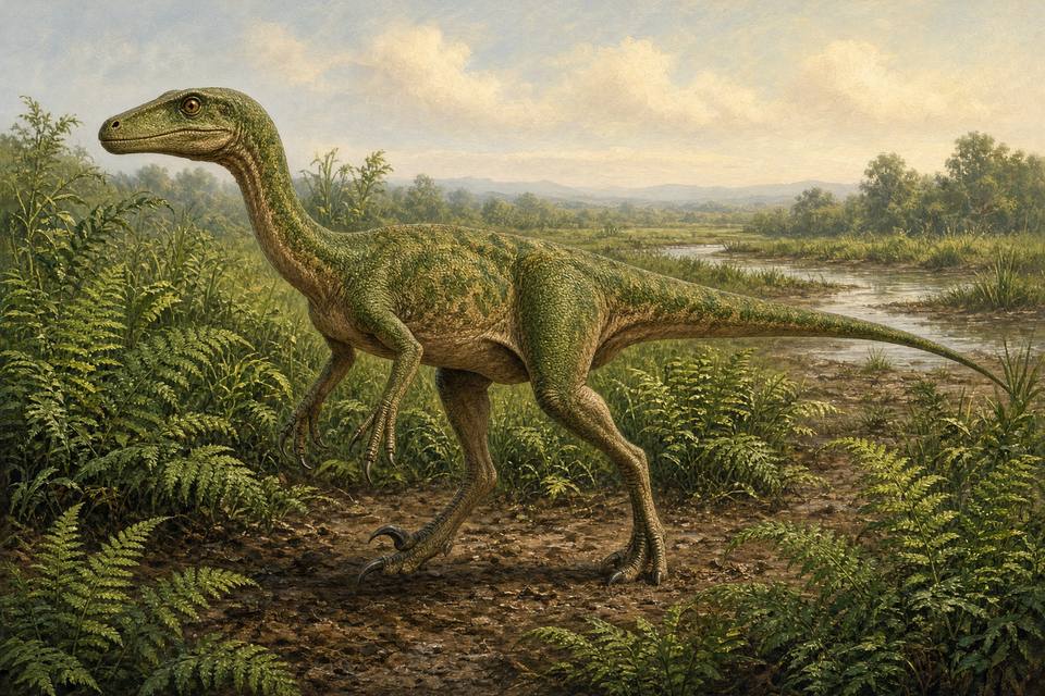 Original drawing of Stenonychosaurus