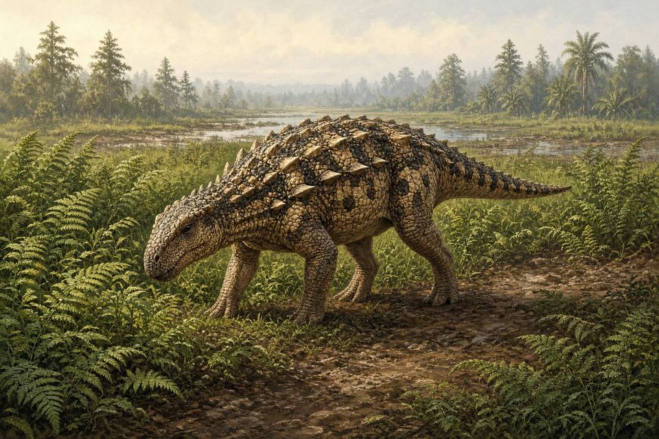 Original drawing of Struthiosaurus