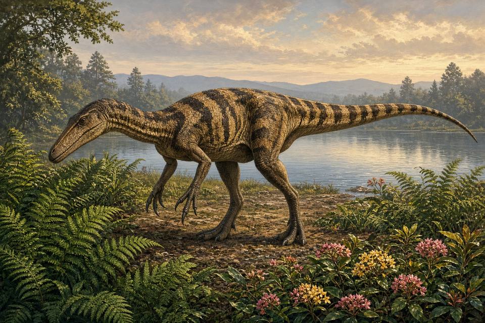 Original drawing of Suzhousaurus