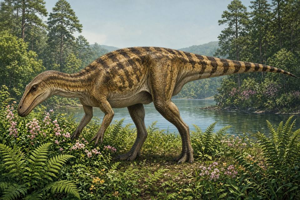 Original drawing of Syngonosaurus