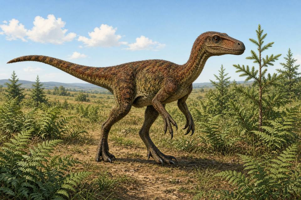 Original drawing of Tachiraptor