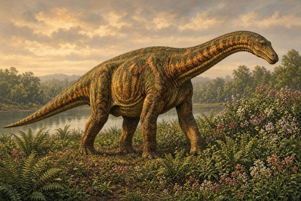 Original drawing of Tangvayosaurus