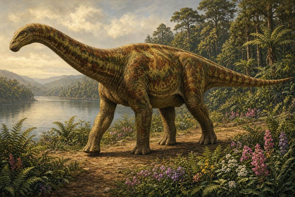 Original drawing of Tastavinsaurus