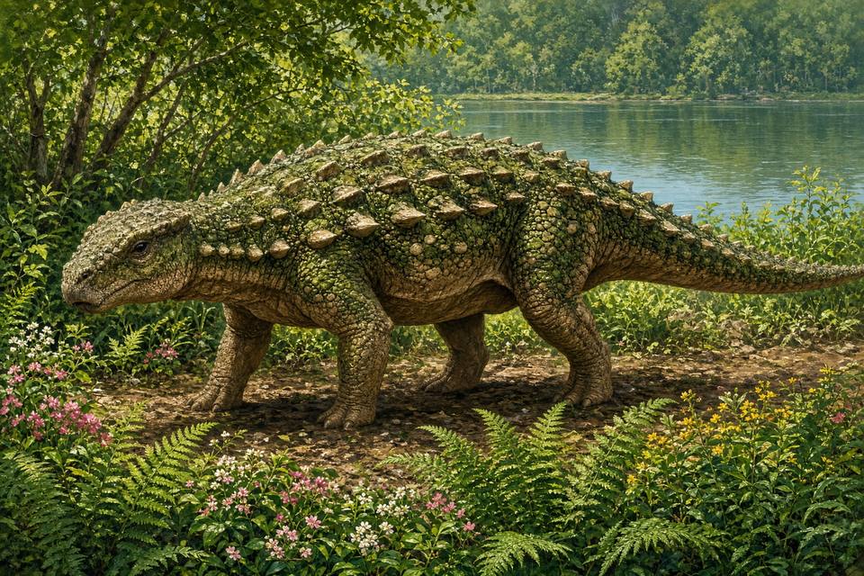 Original drawing of Tatankacephalus