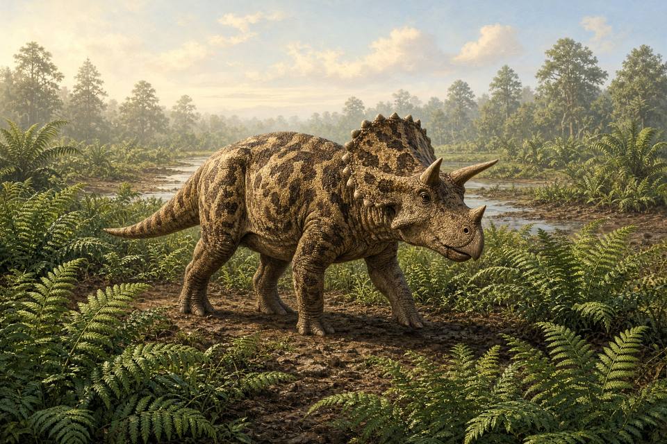 Original drawing of Tatankaceratops