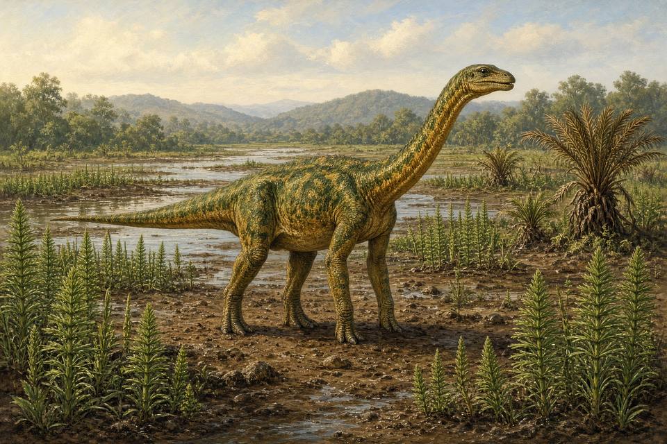 Original drawing of Thecodontosaurus